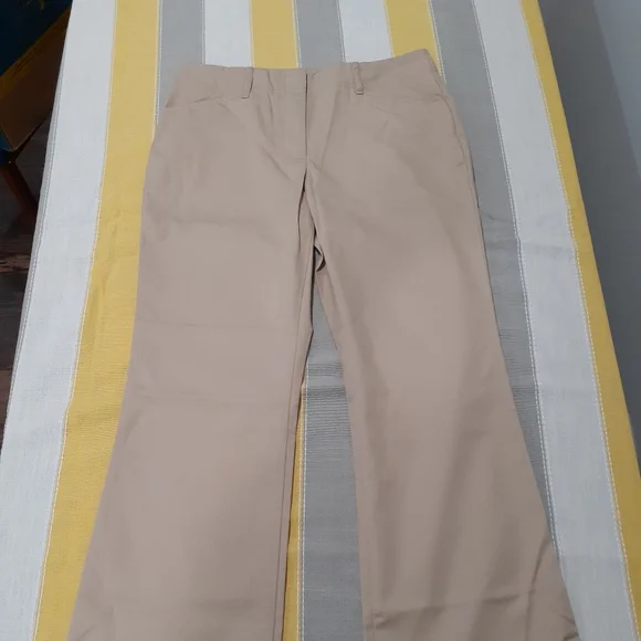 NWT Youth Uniform Pants Relaxed Fit Streight Leg Chino Pants, Multiple Sizes - Picture 2 of 2